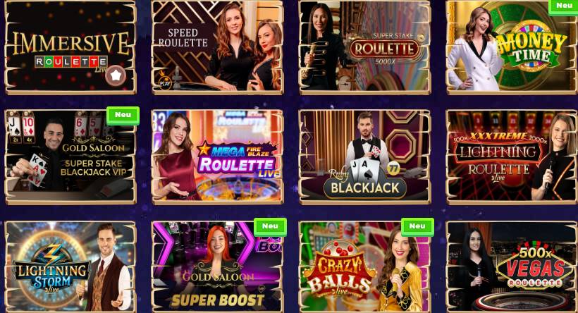 Wazamba Live Casino